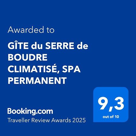 Gite Du Serre De Boudre Climatise, Spa Permanent Buisson 외부 사진