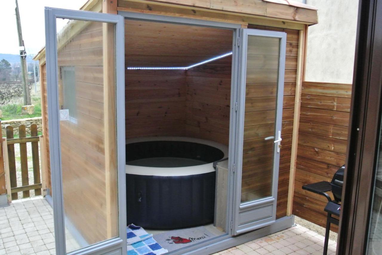Gite Du Serre De Boudre Climatise, Spa Permanent Buisson 외부 사진